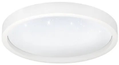 Έξυπνο Φωτιστικό Οροφής Πλαφονιέρα LED 17,8W RGB TW 3CCT Dimmable Εφέ Montemorelos-Z Eglo-900408-Λευκό 900408