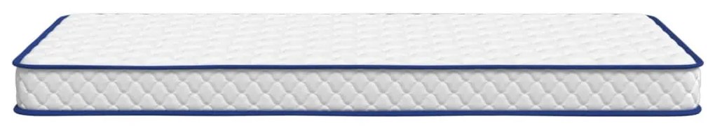 vidaXL Στρώμα με Αφρό Μνήμης Λευκό 90x190x17 εκ. μαλακό