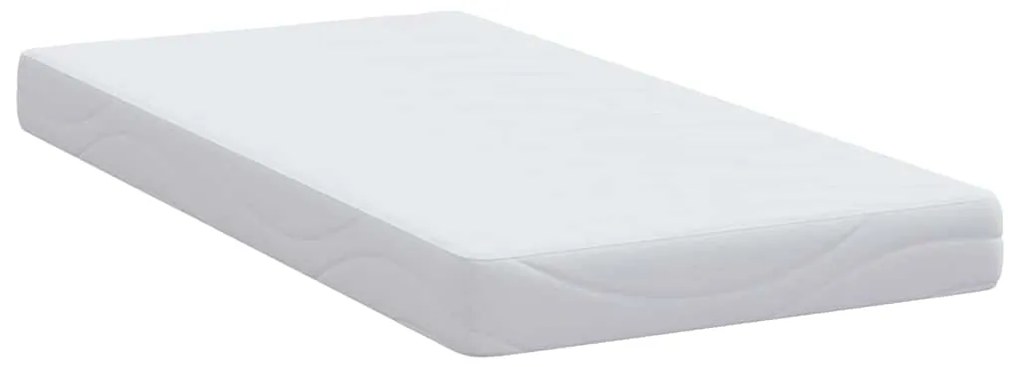vidaXL Στρώμα Λευκό 80 x 160 cm Τζελ Μνήμης Φόρμα