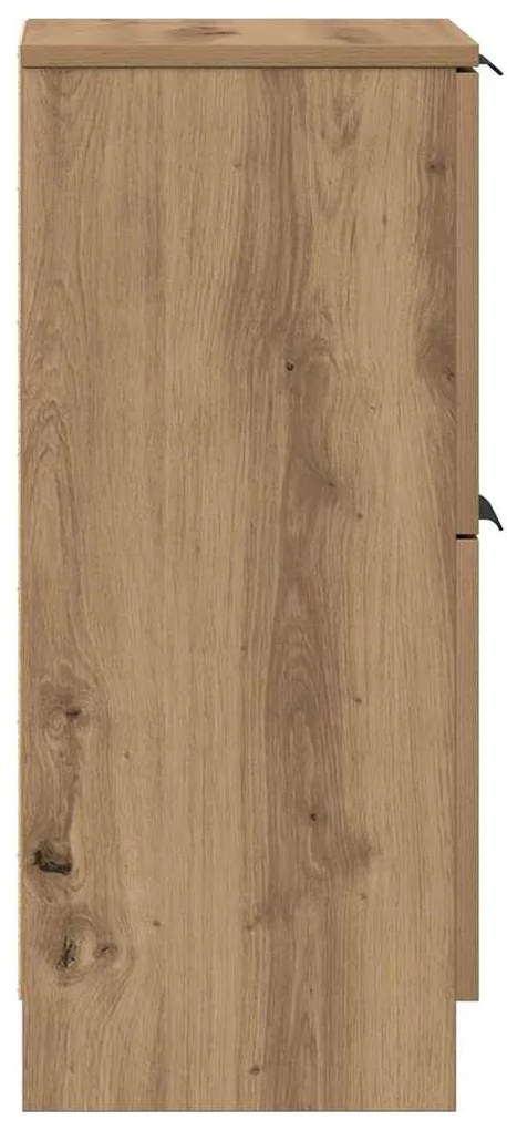 vidaXL Ντουλάπι τεχνίτης Δρυς 30 x 30 x 70 εκ. από Επεξεργασμένο Ξύλο