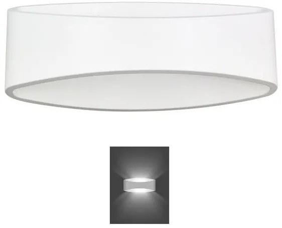 Απλίκα Φωτιστικό Τοίχου LED 7W 3000K Λευκό 5879 Spotlight-5879-Λευκό 5879