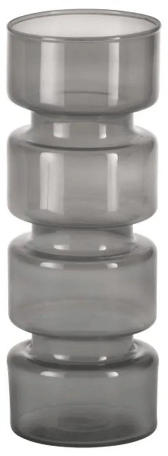 Βάζο Γυάλινο Delnite 421077 9x26cm Grey Eglo Glass