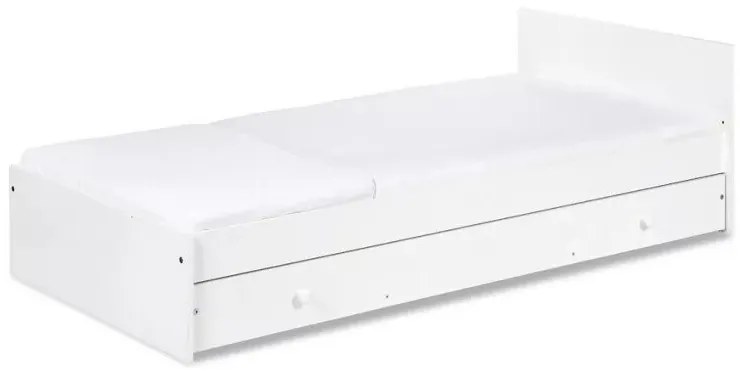 Κρεβατάκι μωρού Elgin 101, 80x120, 80x170, 95cm, 96 kg, Τάβλες για Κρεβάτι, Δεν ρυθμίζεται, Ρυθμιζόμενο ύψος ύπνου, Άσπρο, Ξύλο: Πεύκο | Epipla1.gr