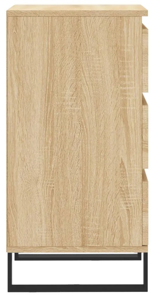 vidaXL Συρταριέρα Sonoma Δρυς 40 x 35 x 70 εκ. από Επεξεργασμένο Ξύλο