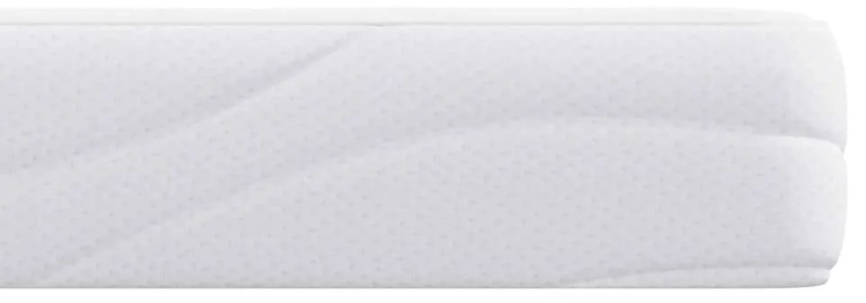 vidaXL Στρώμα Λευκό 80 x 160 cm Τζελ Μνήμης Φόρμα