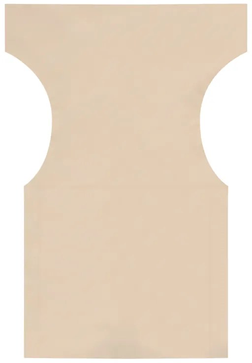 Αδιάβροχο πολυεστερικό πανί Megapap για πολυθρόνα σκηνοθέτη σε χρώμα εκρού 56x44x80εκ.