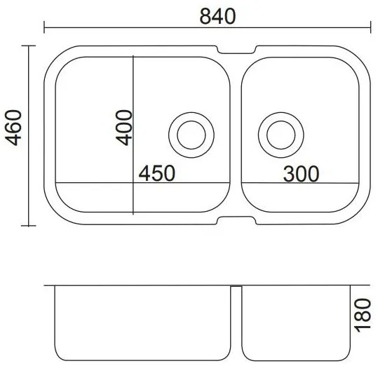 Νεροχύτης Apell 8435