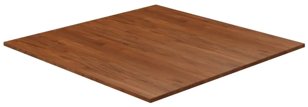 vidaXL Επιφάνεια Τραπεζιού Τετράγωνη Σκ. Καφέ 90x90x1,5 εκ. Ξύλο Δρυς