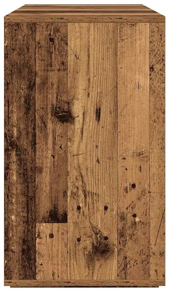 vidaXL Πλαϊνό γραφείο Παλιό ξύλο 135 x 41 x 75 εκ Επεξεργασμένο ξύλο