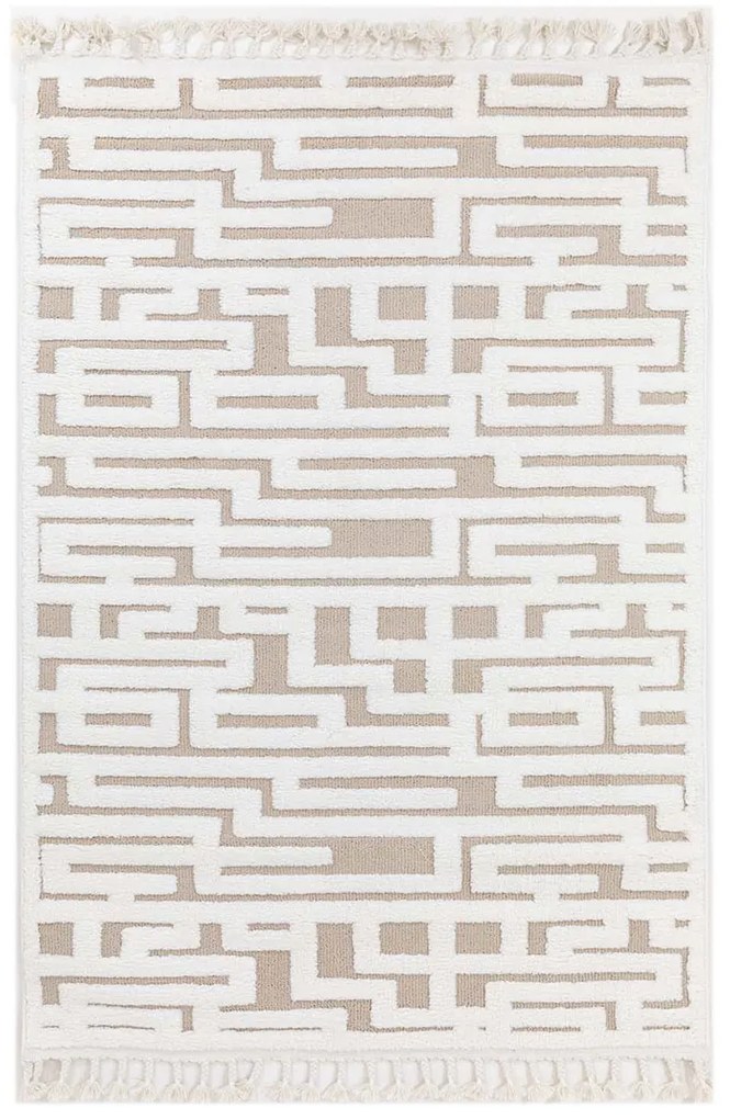 Χαλί Διαδρόμου (80x150) Ezzo Perla C796A1B Cream