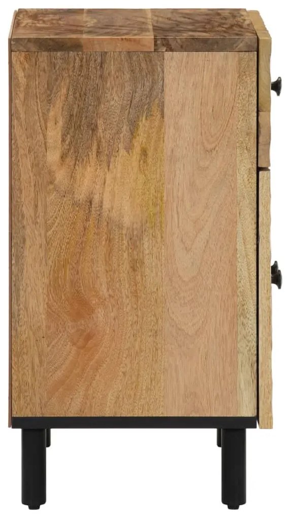 vidaXL Κομοδίνο 50 x 33 x 60 εκ. από Μασίφ Ξύλο Μάνγκο