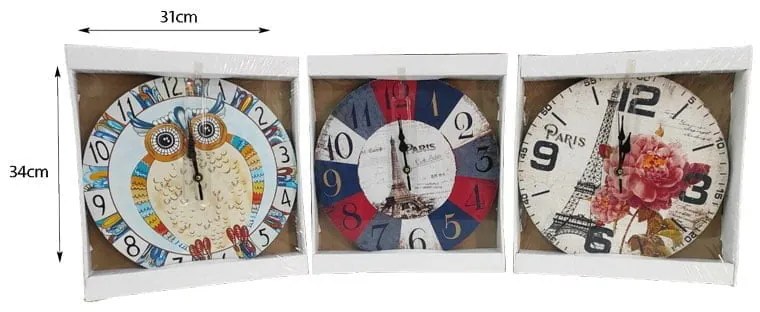 Ρολόι τοίχου σε διάφορα χρώματα - Wall clock
