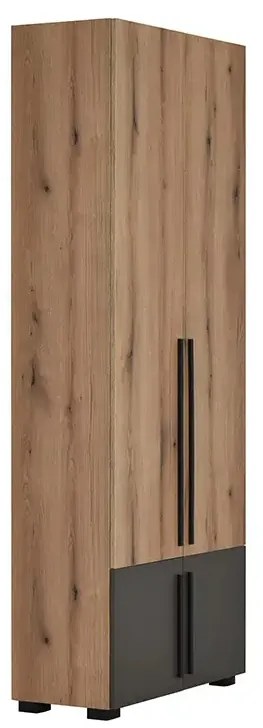 MATIS 700163 Ντουλάπα εισόδου Leonidas 80 Artisan γκρι Matis700163