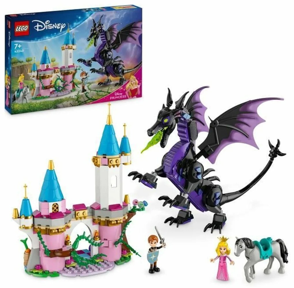 Παιχνίδι Kατασκευή Lego Disney Princess 43240 Maleficent as a dragon Πολύχρωμο 583 Τεμάχια