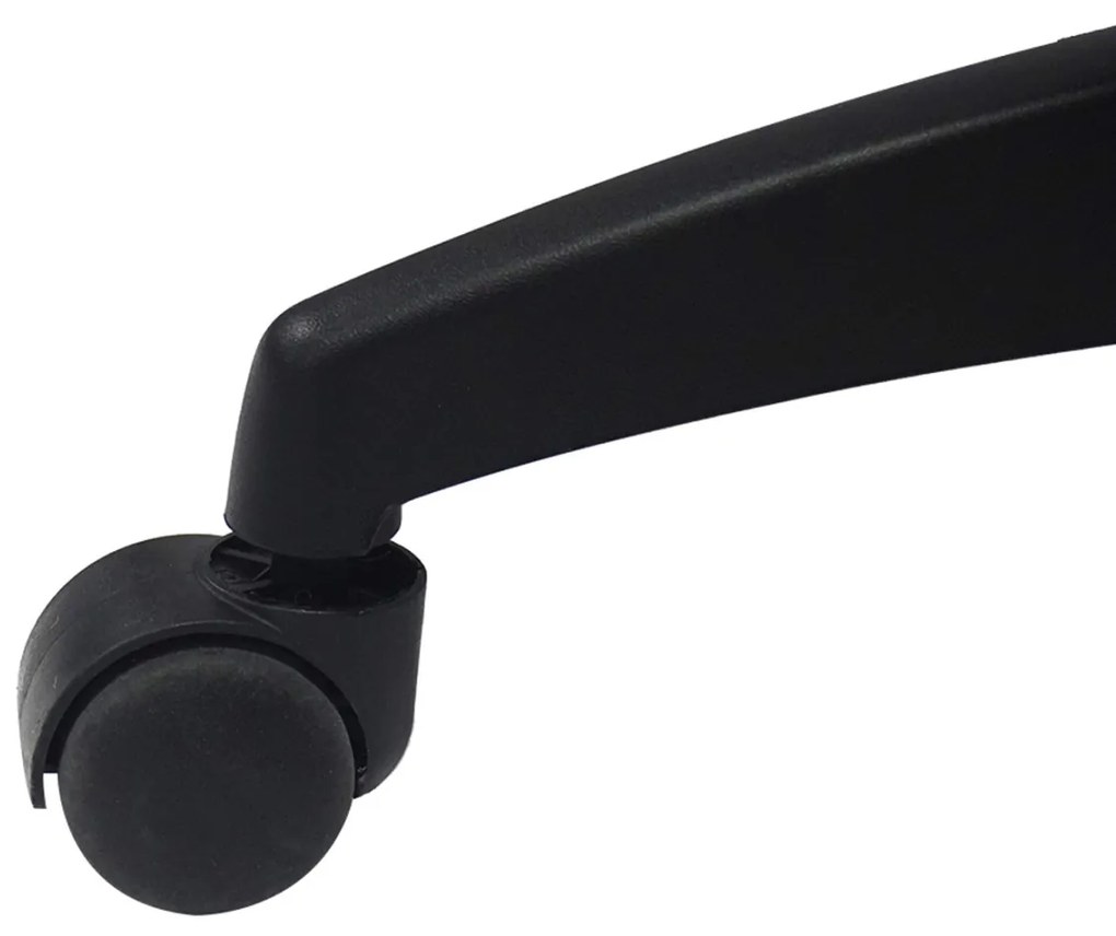 ΚΑΡΕΚΛΑ ΓΡΑΦΕΙΟΥ NIMBLE HM1199.11 ΜΑΥΡΟ ΥΦΑΣΜΑ-ΜΑΥΡΟΣ ΣΚΕΛΕΤΟΣ &amp; ΒΑΣΗ 59x64x122Υεκ