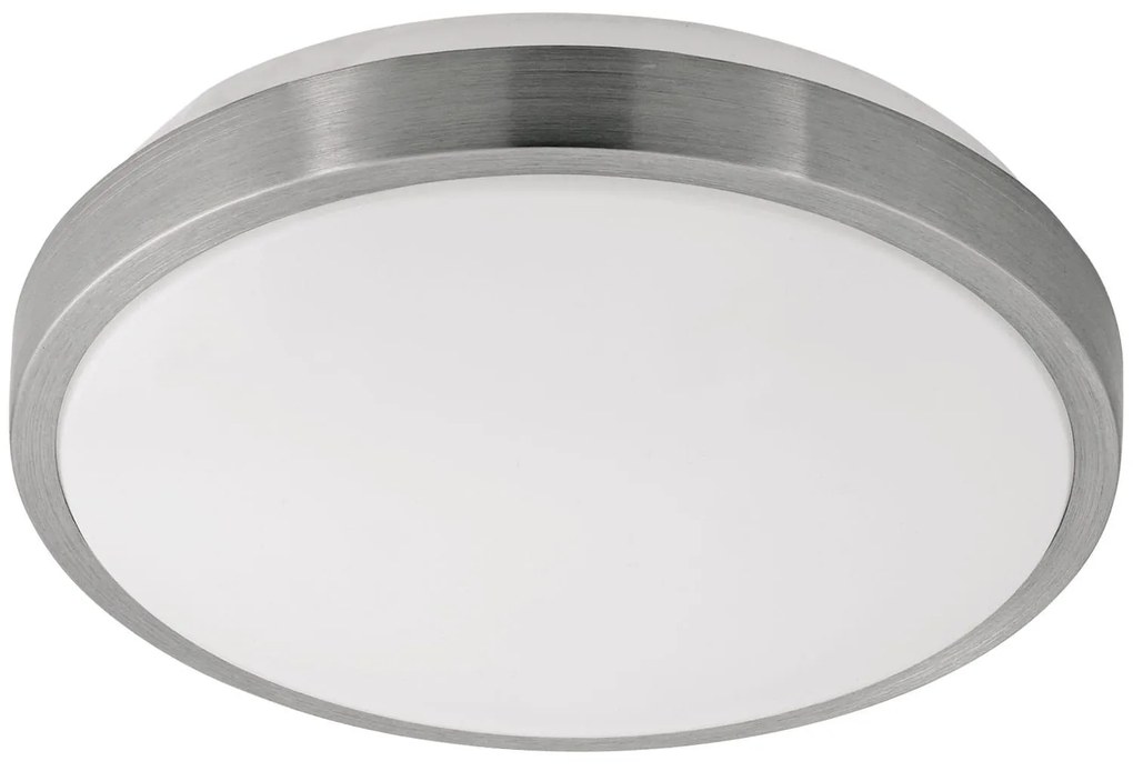 Φωτιστικό Οροφής Led Competa 1 96032 White-Silver Eglo Metal, Plastic