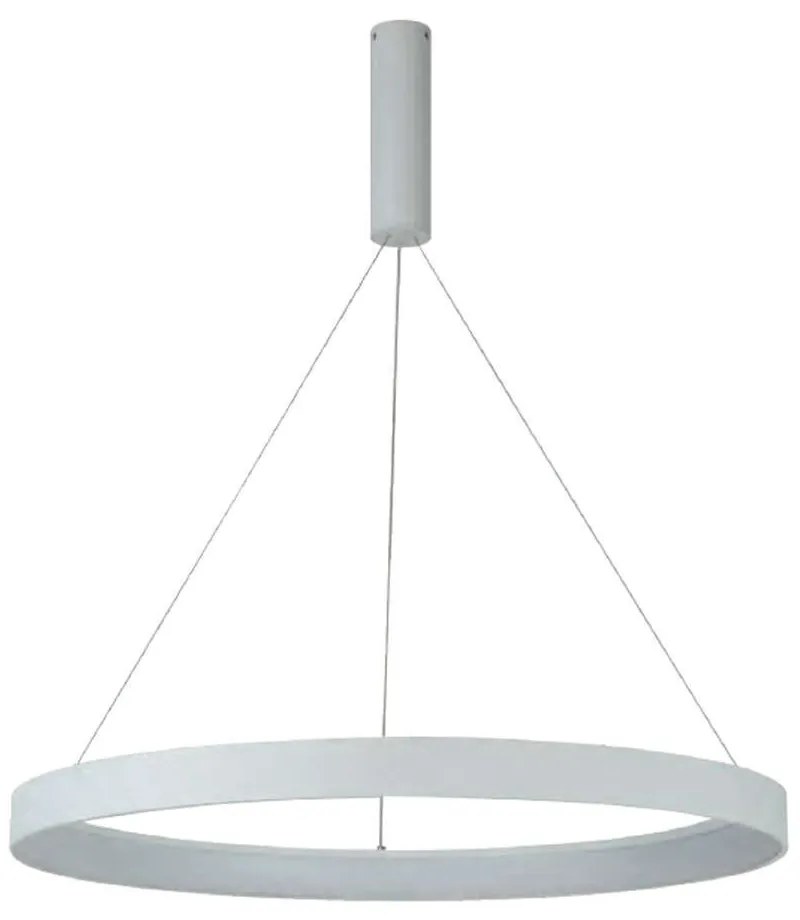 Φωτιστικό Οροφής 77-8141 Led Smart 60cm Amaya White Homelighting Aluminum,Acrylic