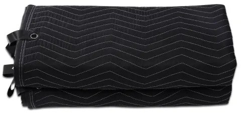 VEVOR Sound Dampening Blanket, 96&quot; x 80&quot;, Extra Large Studio Grommeted Soundproof Blanket with Grommets, Light Blocker for Door Acoustic Noise Blocking Blanket Studio Sound Absorption Sheet, Black