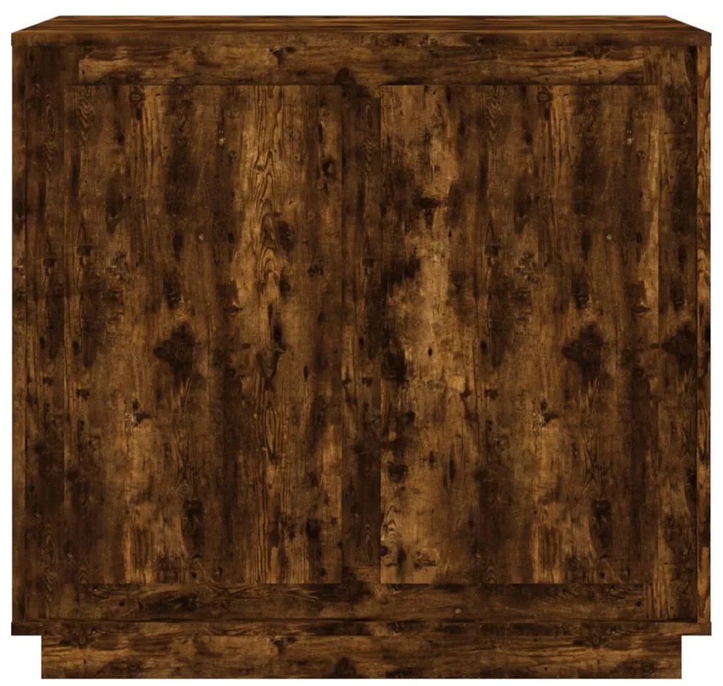 vidaXL Ντουλάπι Καπνιστή Δρυς 80x34x75 εκ. από Επεξεργασμένο Ξύλο