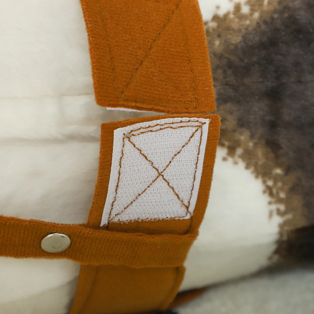 AIYAPLAY Παιχνίδι αλογάκι ιππασίας με ηχητικά εφέ, μαλακό τρίχωμα, για ηλικίες 3-8 ετών, 85 x 28 x 60 cm, Καφέ/Κρεμ Λευκό