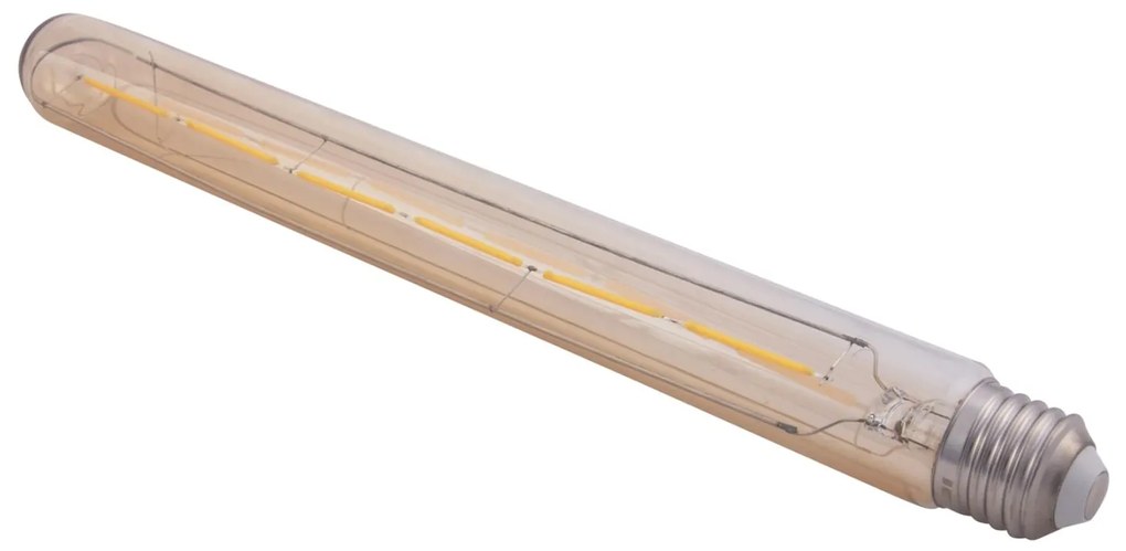 ΛΑΜΠΤΗΡΑΣ  LED FILAMENT 6W E27 3000K ΧΡΥΣΟ DIMMABLE 3x3x30 εκ.