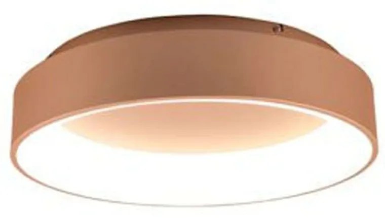 Φωτιστικό Οροφής - Πλαφονιέρα Noah LED-NOAH-PL60-ORO 60W Led Φ60cm 13cm Gold Luce Ambiente Design Aluminium