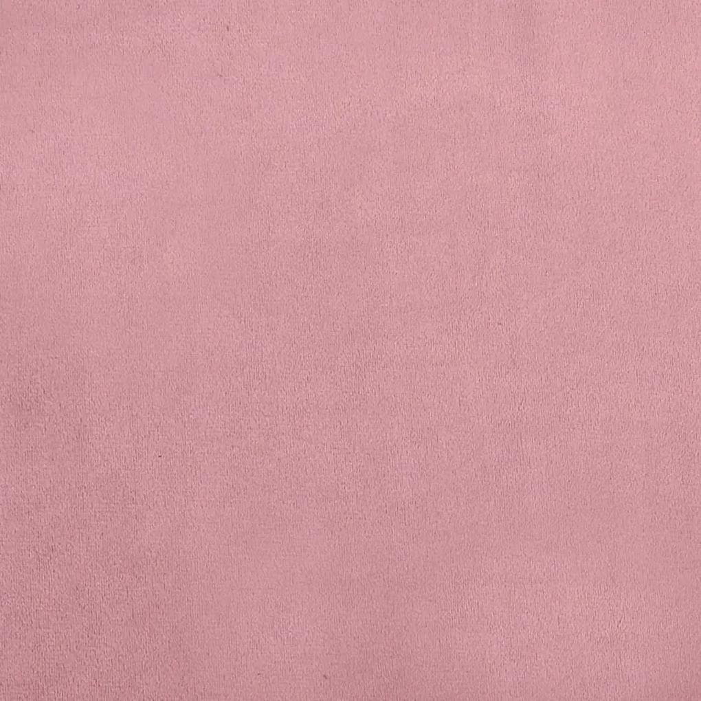Κρεβάτι Σκύλου Ροζ 100 x 50 x 21 εκ. Βελούδινο - Ροζ