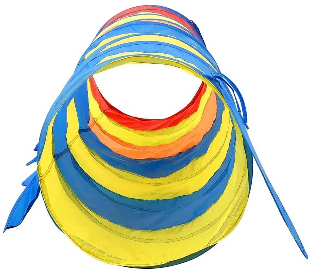 vidaXL Παιδικό Τούνελ Πολύχρωμο 245 εκ. από Πολυεστέρα