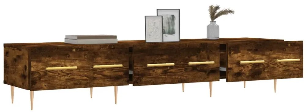vidaXL Έπιπλο Τηλεόρασης Καπνιστή Δρυς 150x36x30 εκ. Επεξ. Ξύλο