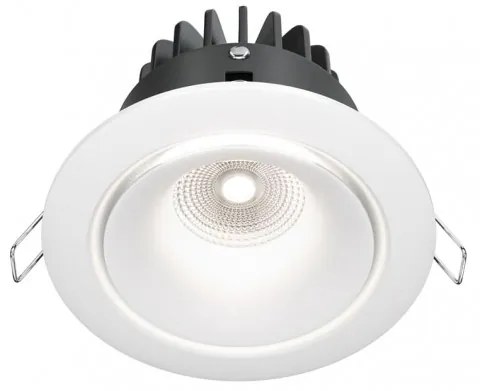 Χωνευτό Σποτ Οροφής LED 12W Yin 4000K Λευκό DL031-L12W4K-D-W MAYTONI DL031-L12W4K-D-W Λευκό