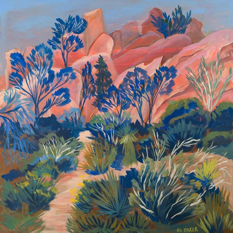 Εικονογράφηση The journey, Eleanor Baker