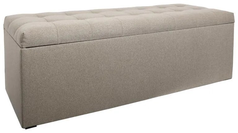 Ταμπουρέ με Αποθηκευτικό Χώρο 11 FL025 Fylliana Μπέζ 130x50x46 εκ. 130x50x46 εκ.