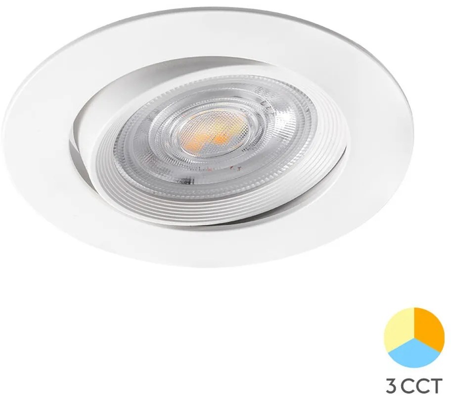 Φωτιστικό Σποτ Braytron BD02-00780 Λευκό (White) CCT3