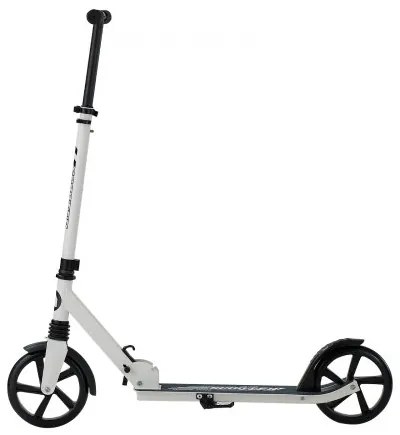 VEVOR Kick Scooter for Kids Ages 8+, Teens &amp; Adults, 2-Wheel Toddler Scooter with Adjustable Height Handlebar, Wide Anti-Slip Deck, Foldable Lightweight for Boys &amp; Girls up to 99.8 kg, White + Black