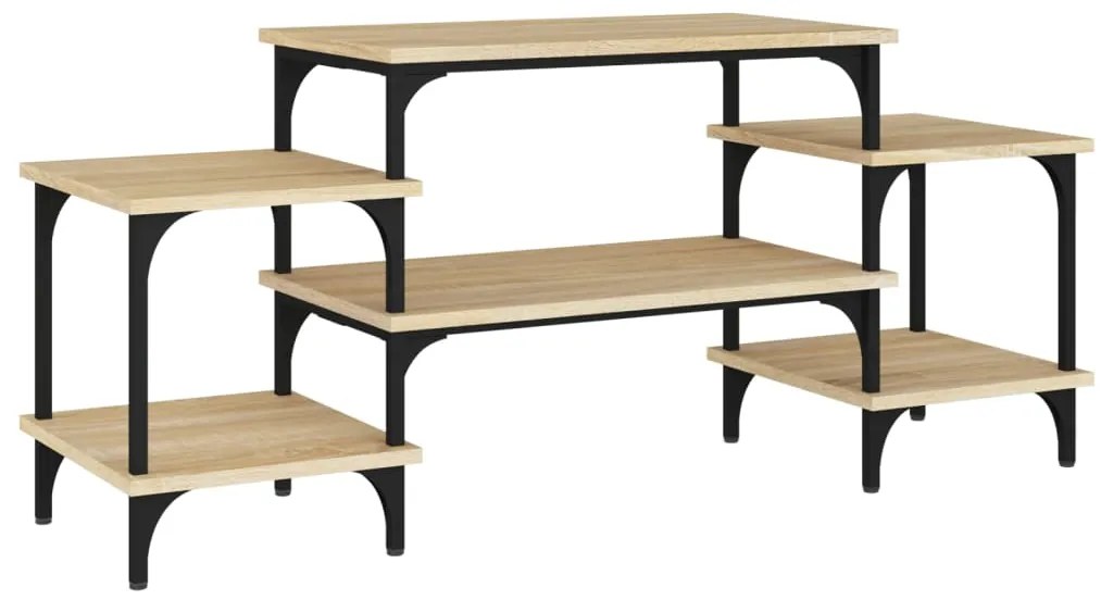 vidaXL Έπιπλο Τηλεόρασης Sonoma Δρυς 117x35x52 εκ. Επεξεργ. Ξύλο