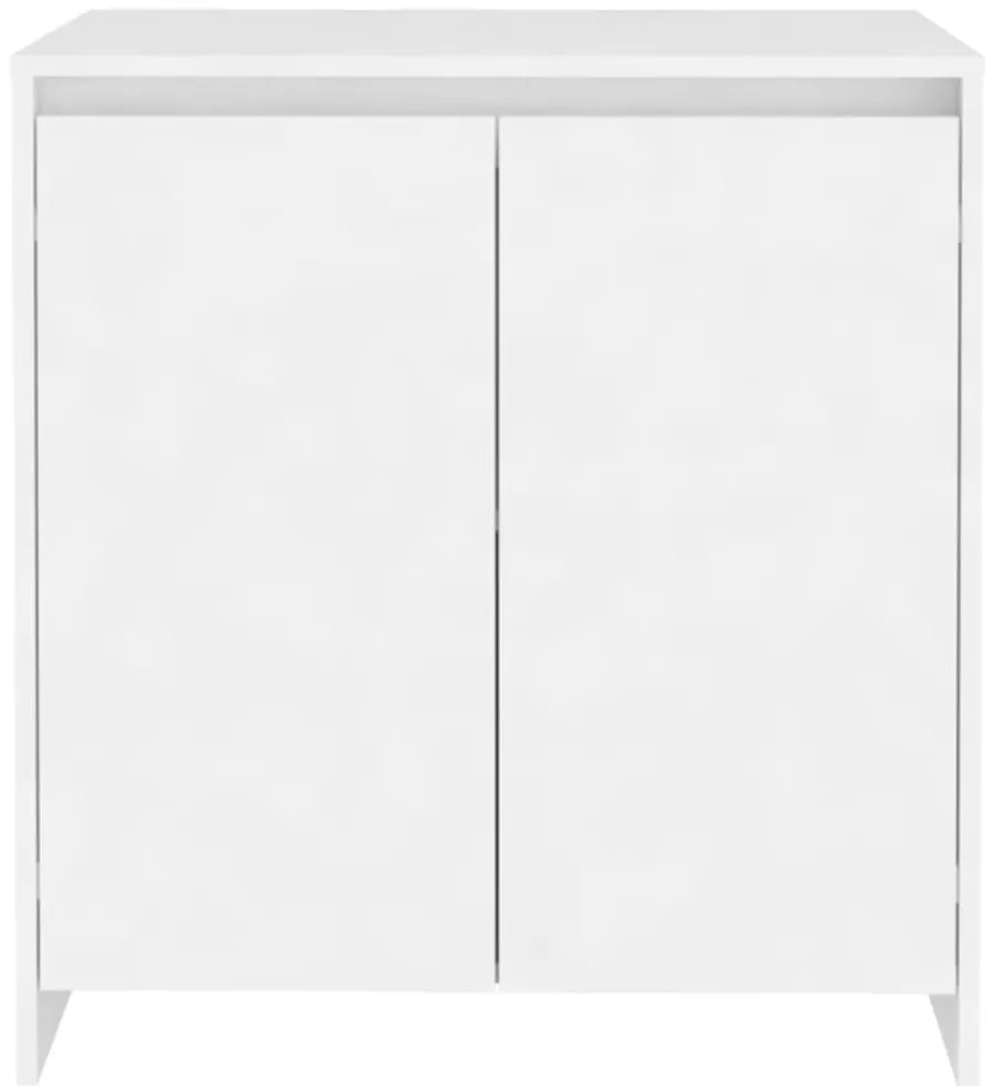 vidaXL Μπουφές Λευκός 70x41x75 εκ. από Επεξεργασμένο Ξύλο