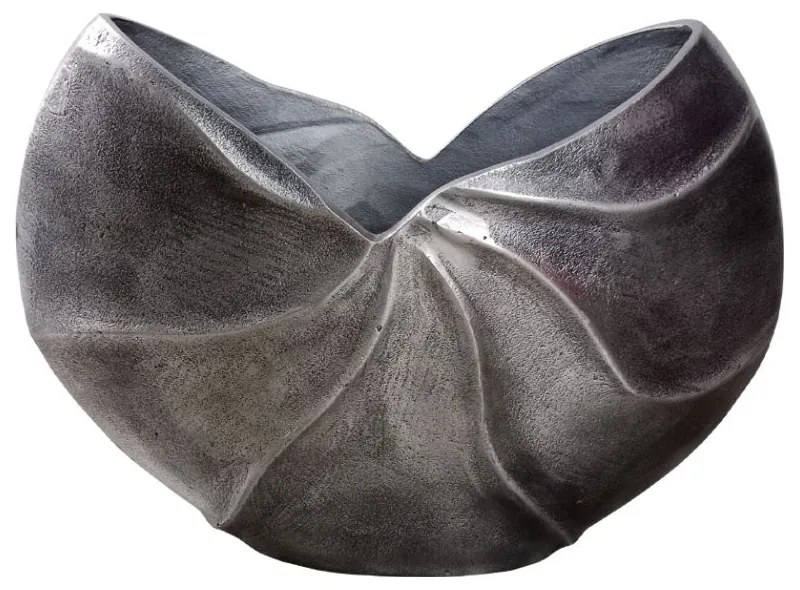 Βάζο ΑλουμινίουIwa 3 022137 38x13xH28cm Antique Silver Aluminium