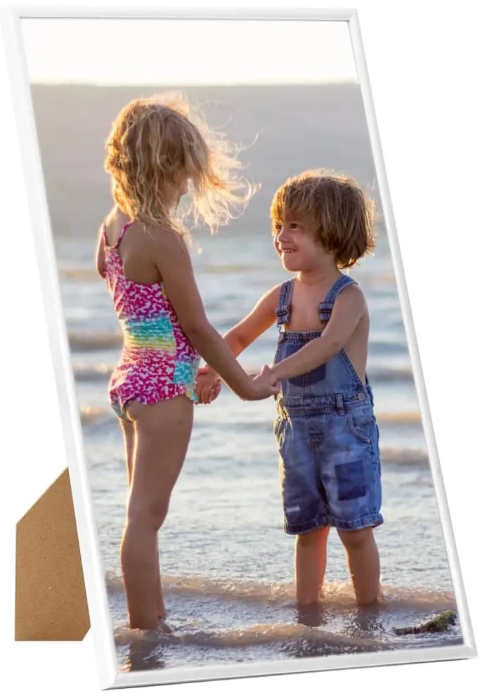 vidaXL Κορνίζες Κολάζ Επιτραπέζιες 3 τεμ. Λευκές 13 x 18 εκ. από MDF