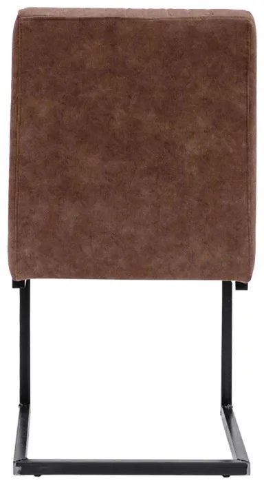 Καρέκλα Τραπεζαρίας Evita Μεταλλική Fylliana Taupe 50x47x85εκ. 2αδα 50x47x85 εκ.