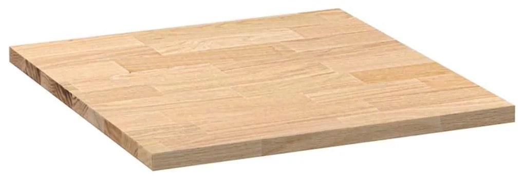 vidaXL πάγκος εργασίας κουζίνας 60x63,5x2,7 εκ. στερεό δρυς ορθογώνιο