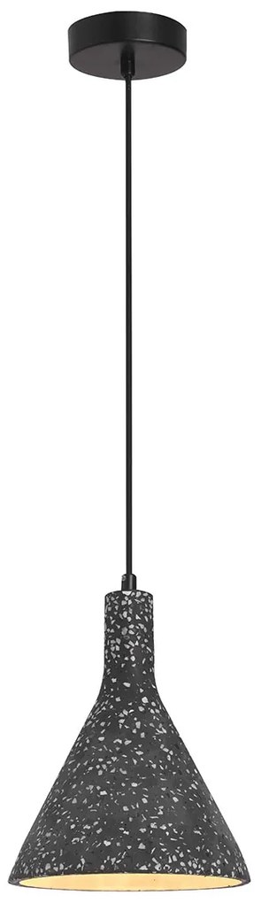 Φωτιστικό Οροφής Μονόφωτο Viokef Dot Black 4297401