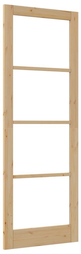 vidaXL Εσωτερική Πόρτα με Γυαλί "ORKDAL" 83x232x4 εκ. Στερεό Ξύλο Πεύκου
