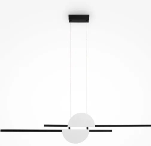 Κρεμαστό Φωτιστικό Οροφής LED 26W Μαύρο-Λευκό Skyline MOD179PL-L26W4K Maytoni-MOD179PL-L26W4K-Μαύρο-Λευκό MOD179PL-L26W4K
