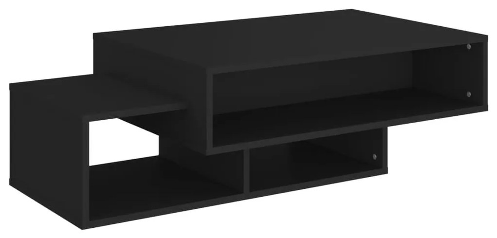 Τραπεζάκι Σαλονιού Μαύρο 105 x 55 x 32 εκ. από Μοριοσανίδα - Μαύρο