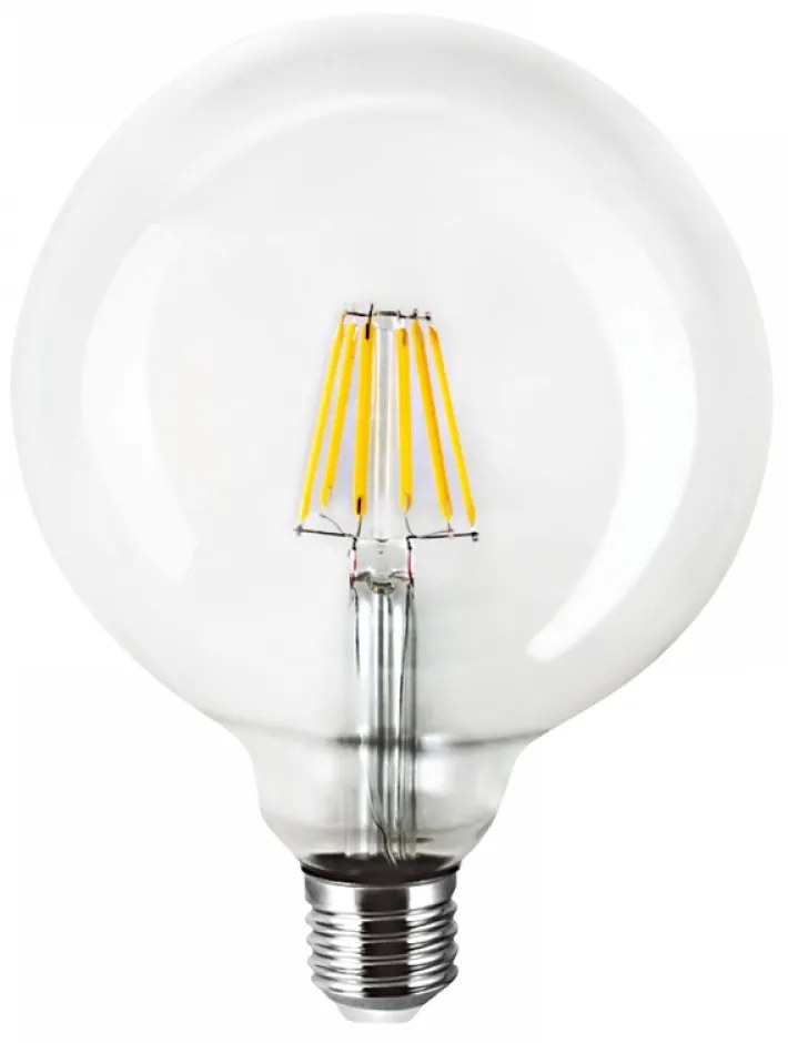 InLight E27 Led Filament G125 6watt Dimmable 7.27.06.15.1