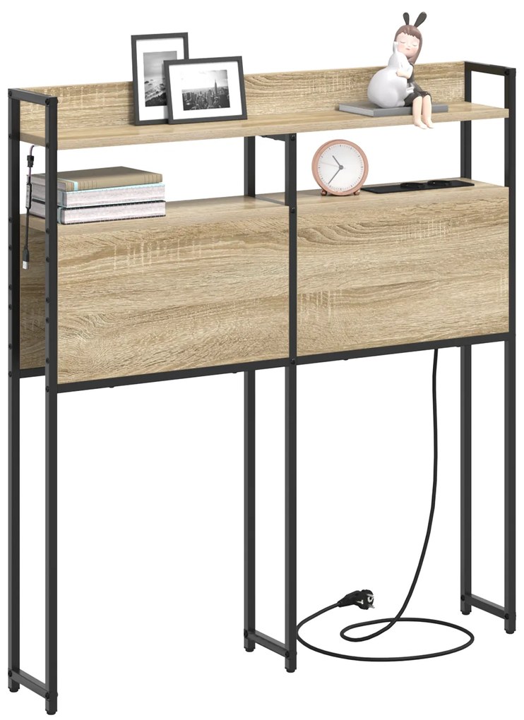 vidaXL Κεφαλάρι Αποθήκης Sonoma Oak 90 εκ. Επεξεργασμένο ξύλο
