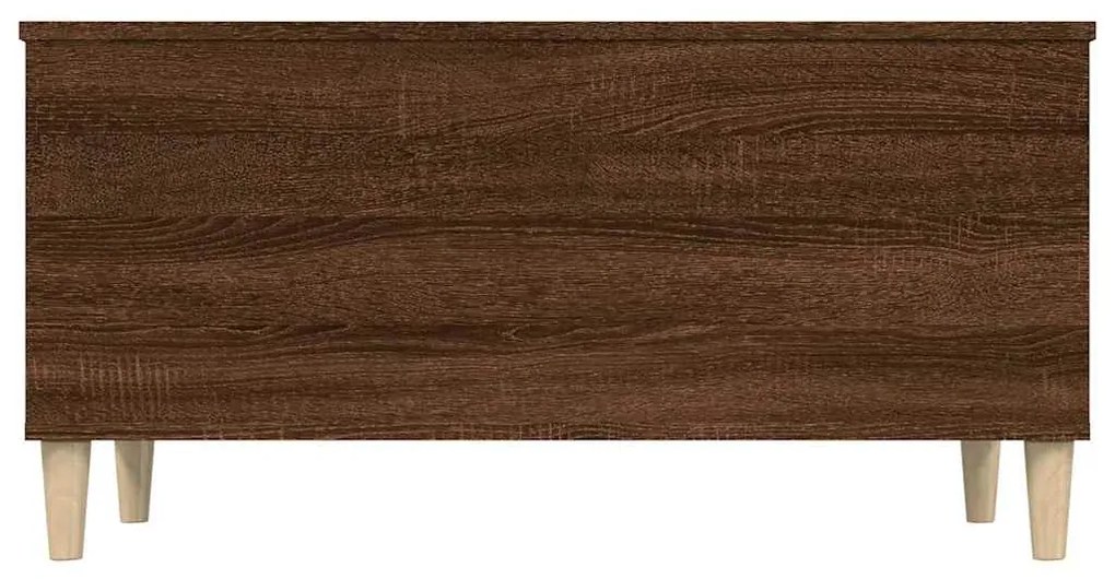 vidaXL Τραπεζάκι Σαλονιού Καφέ Δρυς 90x44,5x45 εκ. Επεξεργασμένο Ξύλο