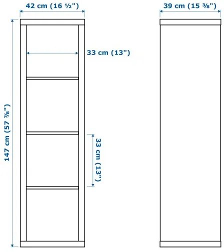 KALLAX Ραφιέρα 002.758.48