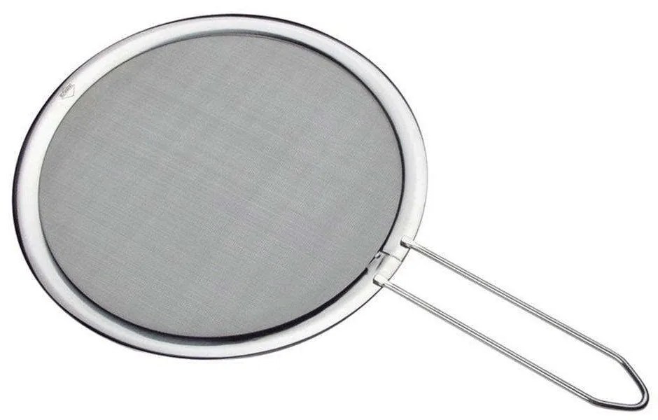Προστατευτική Σίτα Για Τηγάνισμα Delux 808052833 33cm Grey Kuchenprofi Stainless Steel