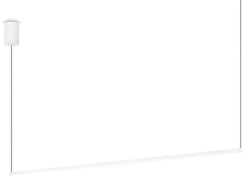 Φωτιστικό Οροφής-Ράγα Essence 285085 126x12/150x1,5cm LED 17W 3000K White Ideal Lux